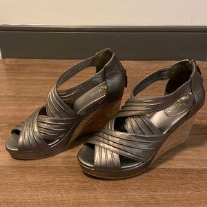 Cole Haan Platform Wedge Sandals Size 7B